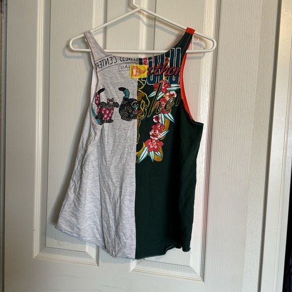 Machine machine tank made up of vintage tees M - Picture 2 of 4
